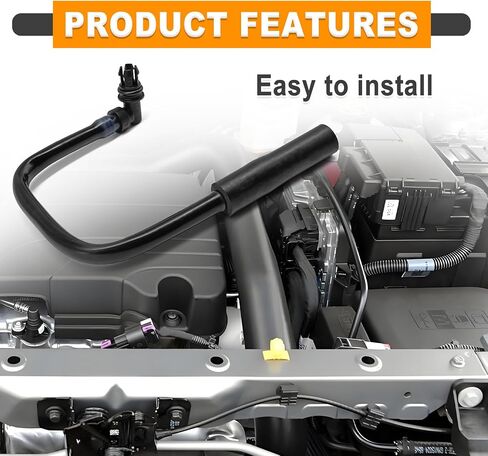 Positive Crankcase Ventilation Hose 2.4, Compatible with GM Terrain 2010-2017, Chevy Captiva Sp0rt 2012-2015, Chevy Equinox 2010-2017, Replace OE #12619363 in Saudi Arabia