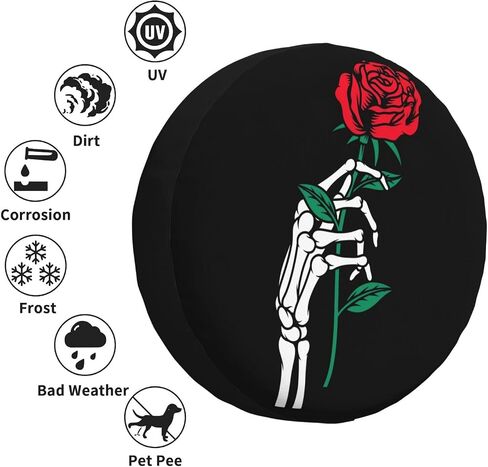Halloween Spare Tire Cover Witch Cat with Pumpkins Wheel Protectors Sun Protection for Jeep Camper Travel Trailer Rv SUV Truck and Many Vehicles Waterproof Labor 17 Inch in Kuwait