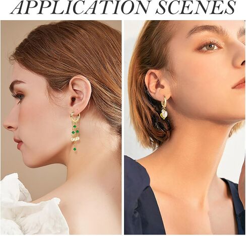 Craftdady 100Pcs Gold French Earring Hooks Stainless Steel Leverback Hoop Earrings Earwire 15x10mm for Dangle Earring Jewelry Making in Saudi Arabia