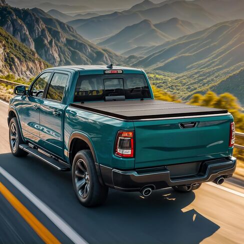 سرير شاحنة ناعمة رباعية السرير Tonneau ملاءمة لـ Chevy Silverado/GMC Sierra 1500 New Body Style 2007-2025 ، مع سرير 5.8 قدم بدون خلفيات متعددة الفرق in Saudi Arabia