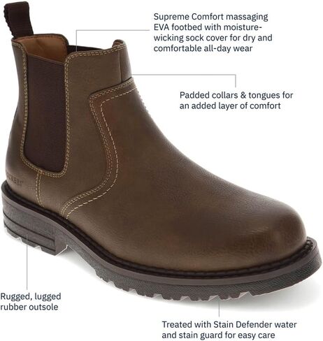 DOCKERS Men's Truman Chelsea Boot in Saudi Arabia