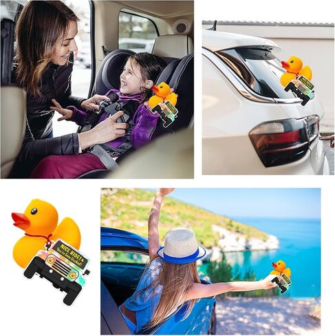 You've Been Ducked Card, Duck Tags, Ducking Game Card, Duck Tag Kits Includes 20 Duck Tags, 20 Yellow Rubber Ducks, 20 Rubber Bands in Kuwait