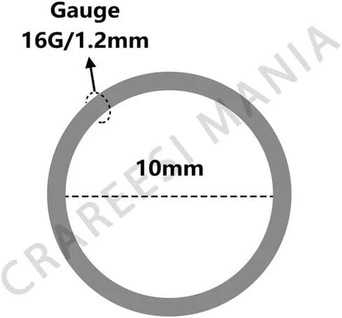 CM Crareesi Mania Septum Rings Mystery Boxes 6Pcs Spetum Clicker 16G Septum Piercing Jewelry 316l Stainless Steel Silver Gold Black Cartilage Earrings for Women Men in Saudi Arabia