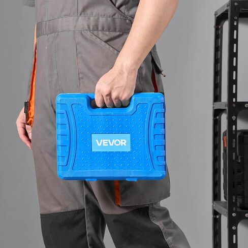 VEVOR 21-in-1 Bearing Puller Set, 21 PCS 3-Jaw Hook Puller for Internal External Bearings and Bearing Without Inner Shaft, Multifunctional Bearing Removal Tool with Heavy Duty Portable Storage Case in Saudi Arabia