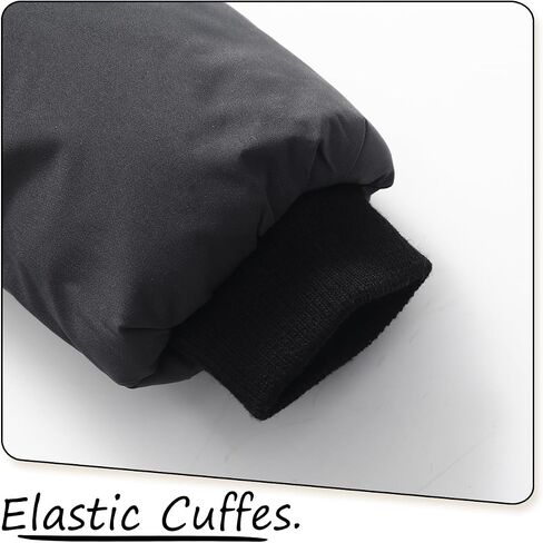 Kids Boys Winter Puffer Jacket Coat Fleece Lined Clothes with Hood Outerwear in Saudi Arabia