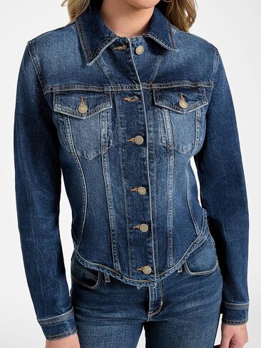 GUESS Women's Eco Annalise Shacket in Saudi Arabia