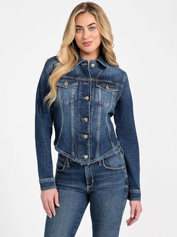 GUESS Women's Eco Annalise Shacket in Saudi Arabia