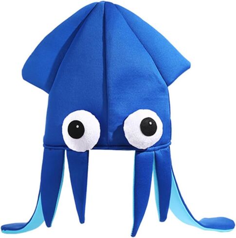 Funny Squid Hat Adult Novelty Octopus Hat Halloween Party Costume Accessory Cap in Saudi Arabia