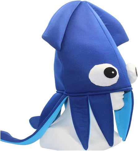 Funny Squid Hat Adult Novelty Octopus Hat Halloween Party Costume Accessory Cap in Saudi Arabia