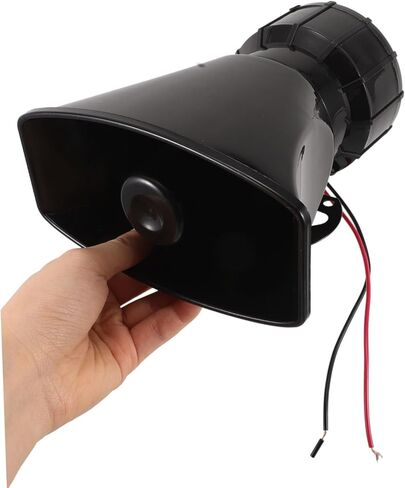 Luxshiny Robust Electric Horn for Car Truck Boat Train Loud Warning Horn Varied Sound Options and Alarm in Kuwait