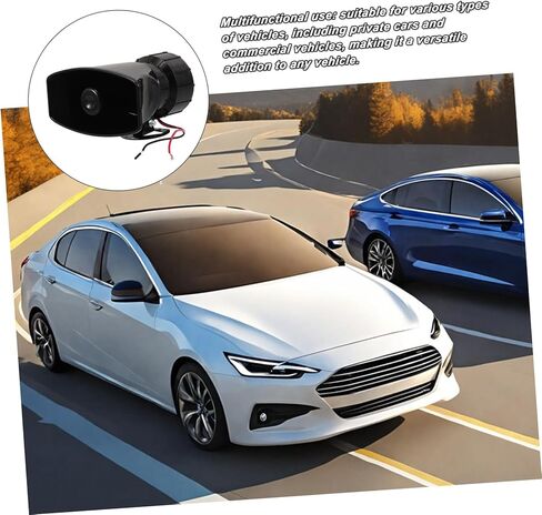 Luxshiny Robust Electric Horn for Car Truck Boat Train Loud Warning Horn Varied Sound Options and Alarm in Kuwait