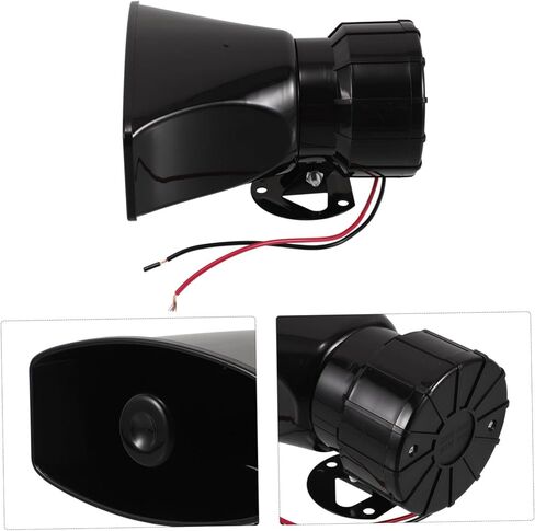 Luxshiny Robust Electric Horn for Car Truck Boat Train Loud Warning Horn Varied Sound Options and Alarm in Kuwait