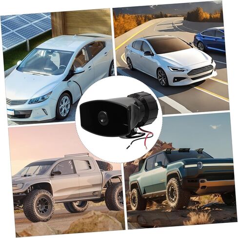 Luxshiny Robust Electric Horn for Car Truck Boat Train Loud Warning Horn Varied Sound Options and Alarm in Kuwait