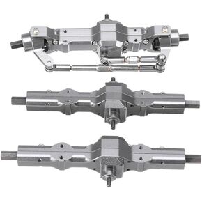 ODIES 1 RC Car Axle Front Rear Differential Upgrade Parts Set and 1 Pair Wheel Hub Rim Shock Absorbing Upgrade Compatible with 1 10 Scale RC Vehicles in Kuwait