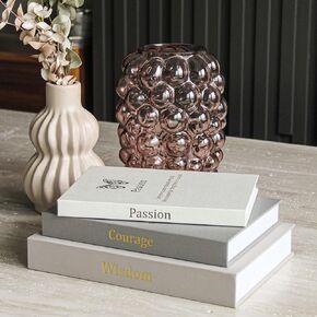 Decorative Books for Home Decor - Decorative Books for Coffee Table, Linen - Minimalist - Aesthetic - Fake - Faux Books for Decoration, Photo Storage and Keepsake Box, Motivational Animal Theme in Saudi Arabia