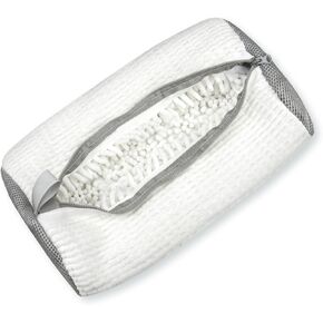 Shoe Washing Machine Bag, Shoe Laundry Bag for Washer and Dryer, Reusable Cleaning Shoe Bags for Sneaker Tennis Shoes Unstain Cleaner Kit - White, 2PCS in Kuwait