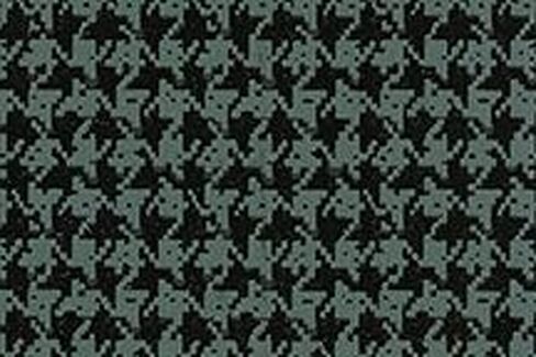 Molded Vinyl Complete Trunk Mat fits 1968-1968 Chevrolet Camaro (Aqua Houndstooth) in Saudi Arabia