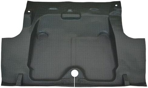 Molded Vinyl Complete Trunk Mat fits 1968-1968 Chevrolet Camaro (Aqua Houndstooth) in Saudi Arabia