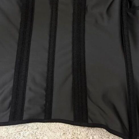 Workout Waist Trainer for Women Plus Size Tummy Control Sweat Waist Trimmer Corset Shapewear With Zipper and Hooks in Saudi Arabia