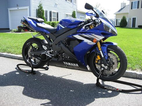 GP Pro Series الأمامية والخلفية دراجة نارية Paddock Paddock مصاعد للاستخدام على Yamaha YZF R1S R1M R6S R3 R3 FZ1 FZ6 FZ09 FZ10 FZ07 MT07 MT09 MT10 وأكثر in Saudi Arabia