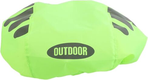 1Pc Bicycle Helmet Cover with Reflective Strips for Cycling Snowboarding Durable Design Rain Protection Enhanced Visibility Safety Gear in Saudi Arabia