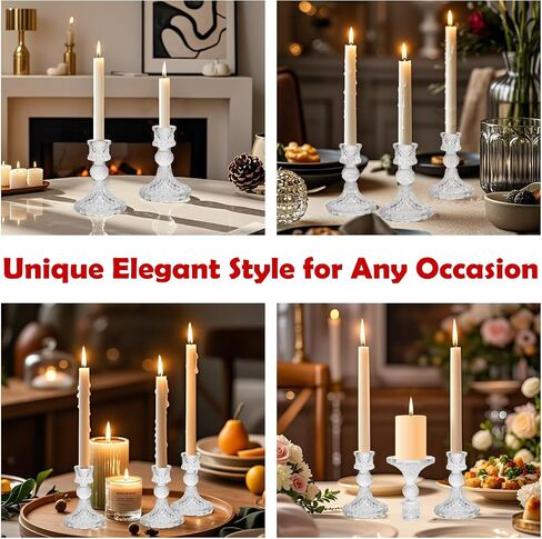 Crown Candle Holders Set of 18,Crown Centerpieces for Tables,Glass Votive Candle Holder for Wedding,Party,Jewelry Tray in Saudi Arabia
