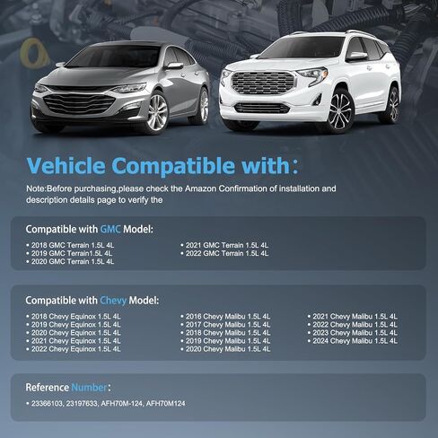 مستشعر تدفق الهواء الشامل OTO-K متوافق مع Chevy Expenox Malibu GMC Terrain 2016 2017 2018 2019 2020 2021 2022 1.5L 4L ، يحل محل # 23366103 in Kuwait