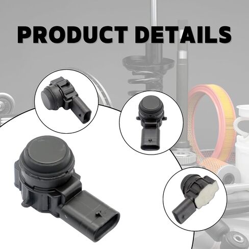4Pcs Reverse Backup Parking Assist Sensor Replacement for Jeep Cherokee KL 2019-2023 Chrysler Pacifica 2017-2023 Chrysler Voyager 2020-2022 52112205AA in Saudi Arabia