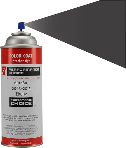 Corvette C6 Interior Color Coat – Ebony Spray, 12 oz (2005‑2013) in Saudi Arabia