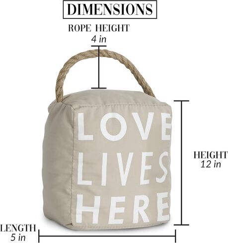 شركة Pavilion Gift Company ديكور الباب المفتوح - مرحبًا بك، أتمنى أن تكون قد أحضرت النبيذ! سدادة باب كريمية بمقبض، لون أوف وايت in Kuwait