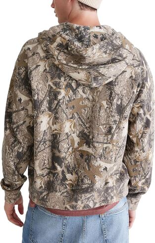Aeropostale Men's Aero Soft Camo Boxy FZ Hood in Saudi Arabia