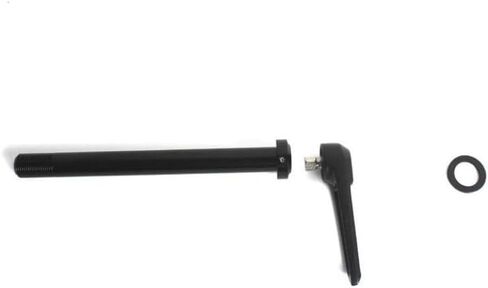 Compatible Front Thru Axle Compatible with Road Cyclocross Gravel Bike Forks 12x100mm QR Thread Pitch 1 5L125 Flat Head Skewer in Saudi Arabia