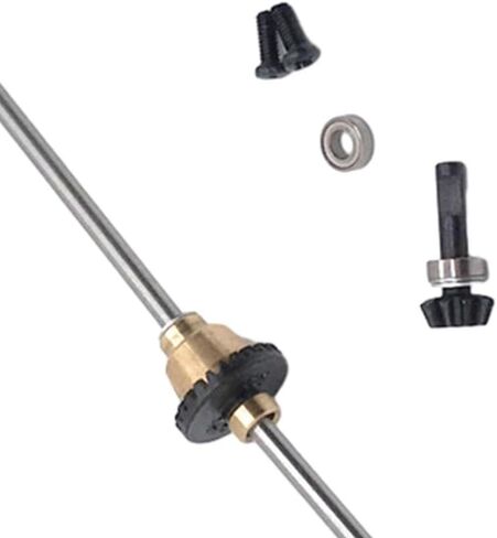 1/12 RC Car Upgrade Parts MN Metal Differential Front Rear Axle Steel Gear Drive Shaft Compatible with Various 1 12 Scale RC Models in Saudi Arabia