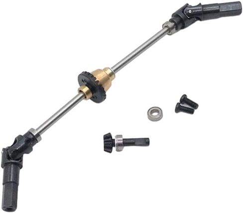 1/12 RC Car Upgrade Parts MN Metal Differential Front Rear Axle Steel Gear Drive Shaft Compatible with Various 1 12 Scale RC Models in Saudi Arabia