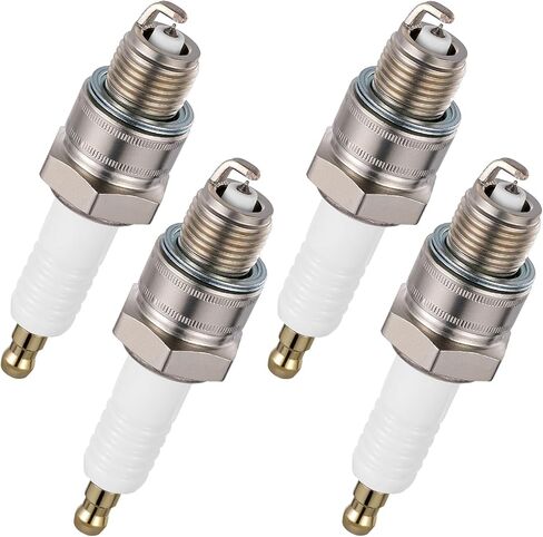 BDFHYK 1134 universal Spark Plugs Compatible with Yamaha Tohatsu Mariner 2-Stroke Outboard Engines Replacement for BR8HS-10 Set of 10 in Saudi Arabia