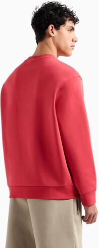 Armani Exchange Men's Pullover Sweatshirt with Bold Logo in Saudi Arabia