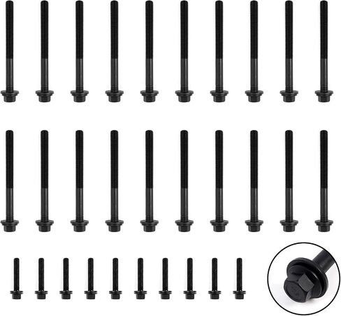 5.7 مجموعة حشية Hemi Head & Oil Pan Gasket Kit W/براغي تناسب 2009-2016 Dodge RAM 1500/2500/3500 Durango ، لـ Chrysler Aspen 5.7L V8 Engine - HS26423PT in Kuwait