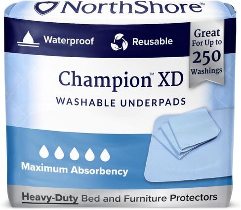 NorthShore Champion XD, 35 x 47, 51 oz., Washable Underpad, X-Large, Each in Kuwait