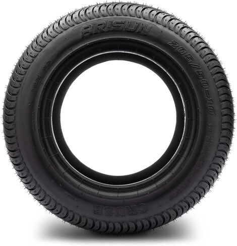 Powersports Bundle Full set of Arisun Cruze AT21 205x50-10 (4ply) DOT Golf Cart Tires (4) in Saudi Arabia