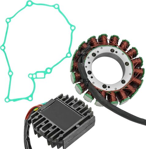 Caltric Stator منظم مقوم وحشية متوافقة مع Honda VT600CD Shadow VLX 600 1999 2000 2001 2002-2007 in Kuwait