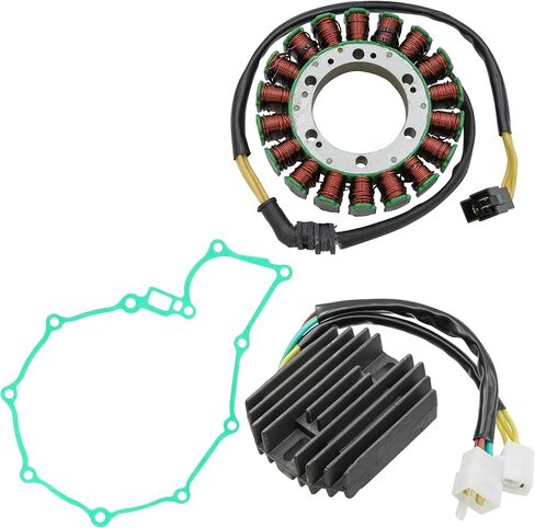 Caltric Stator منظم مقوم وحشية متوافقة مع Honda VT600CD Shadow VLX 600 1999 2000 2001 2002-2007 in Kuwait