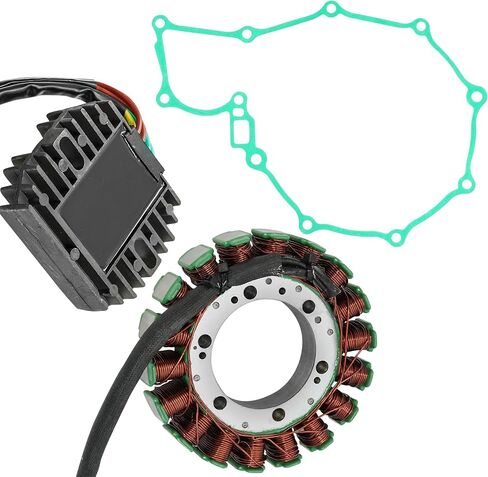 Caltric Stator منظم مقوم وحشية متوافقة مع Honda VT600CD Shadow VLX 600 1999 2000 2001 2002-2007 in Kuwait