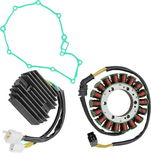 Caltric Stator منظم مقوم وحشية متوافقة مع Honda VT600CD Shadow VLX 600 1999 2000 2001 2002-2007 in Kuwait