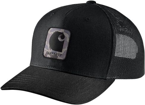 Carhartt Mens Flex Twill Twill Mesh-Back Camo Capo Cap in Saudi Arabia