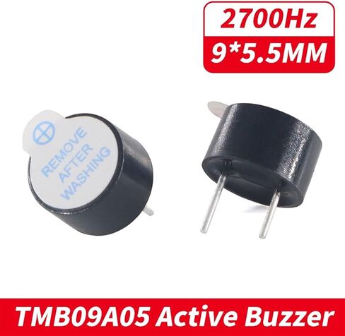 10pcs 9055 3V 5V 12V Active Alarm Buzzer 85dB TMB09A03 TMB09A05 TMB09A12 Dimension 9x5.5MM Integrated Active Electronic Buzzer(10pcs 9055-3V) in Saudi Arabia