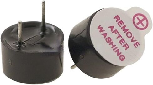 20PCS 0955 Small Volume 3V 5V Integrated Active Buzzer Speaker 9 * 5.5MM HNB09A05 A03 Acoustic Components(HNB09A12(Black)) in Saudi Arabia