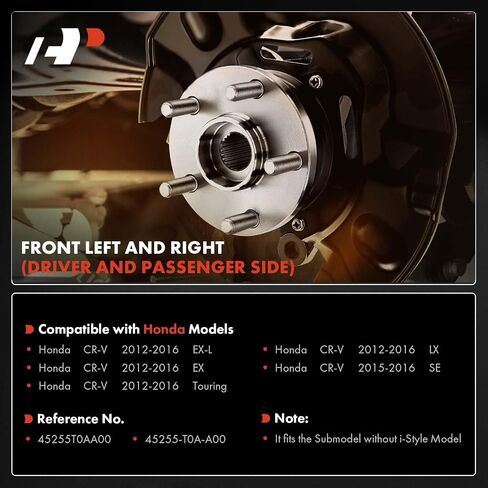 A-Premium الأمامي السائق ودرع الغبار الجانبي للركاب متوافق مع نماذج هوندا-CR-V CRV 2013 2014 2015 2015 ، 2-PC Set in Saudi Arabia