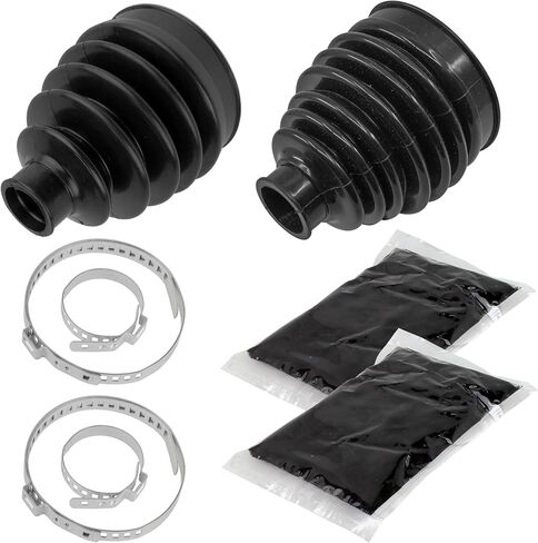 Caltric 2208272 2208157 3239431 Front Axle Inner and Outer CV Boots Compatible with Polaris in Saudi Arabia