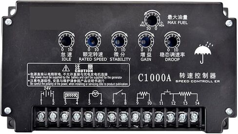 C1000A التحكم السرعة لوحة التحكم في سرعة المحرك تحكم محرك ديزل أجزاء ESC C1000A in Saudi Arabia