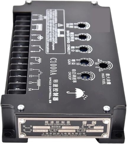 C1000A التحكم السرعة لوحة التحكم في سرعة المحرك تحكم محرك ديزل أجزاء ESC C1000A in Saudi Arabia